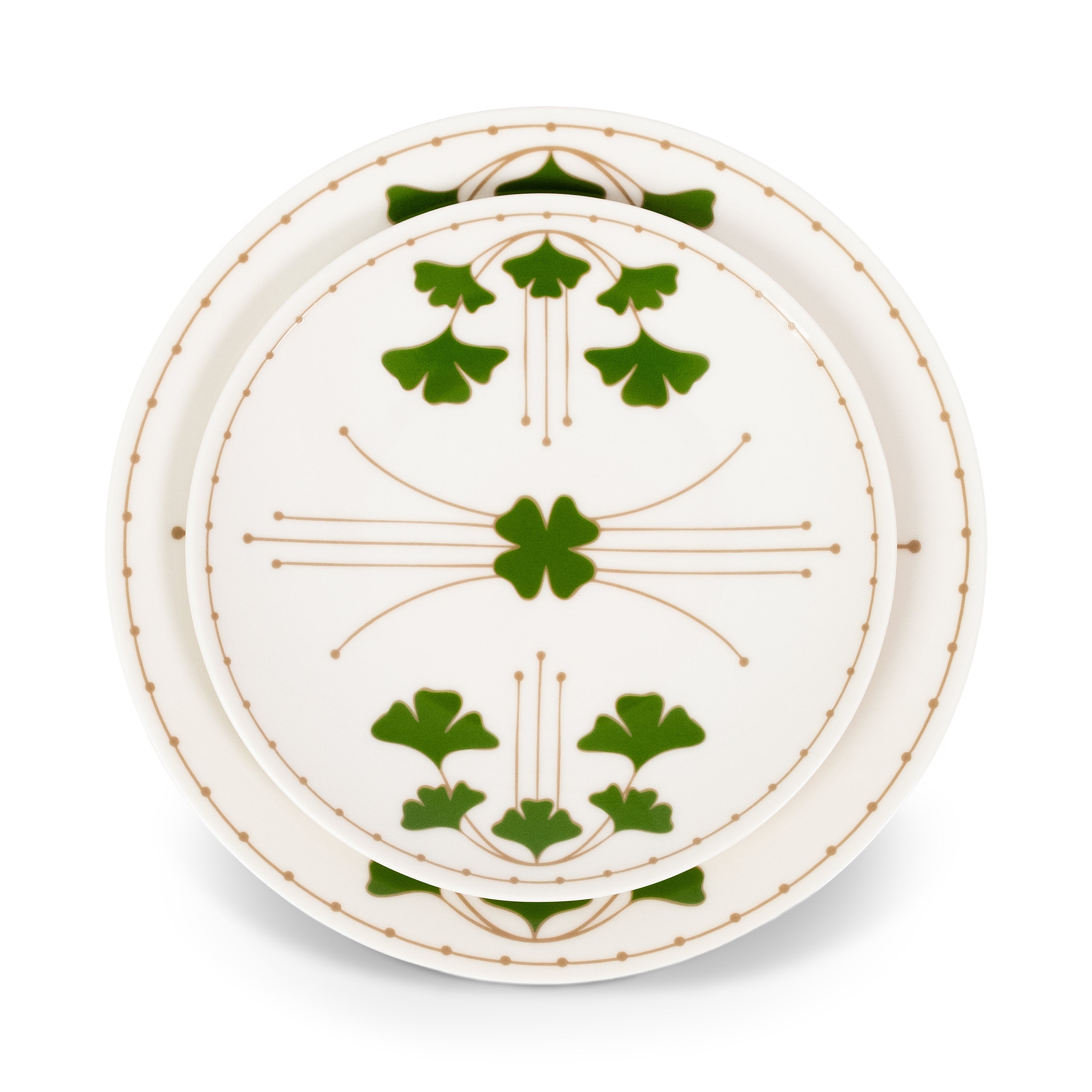 Bonne Chance Porcelain Dessert Plate