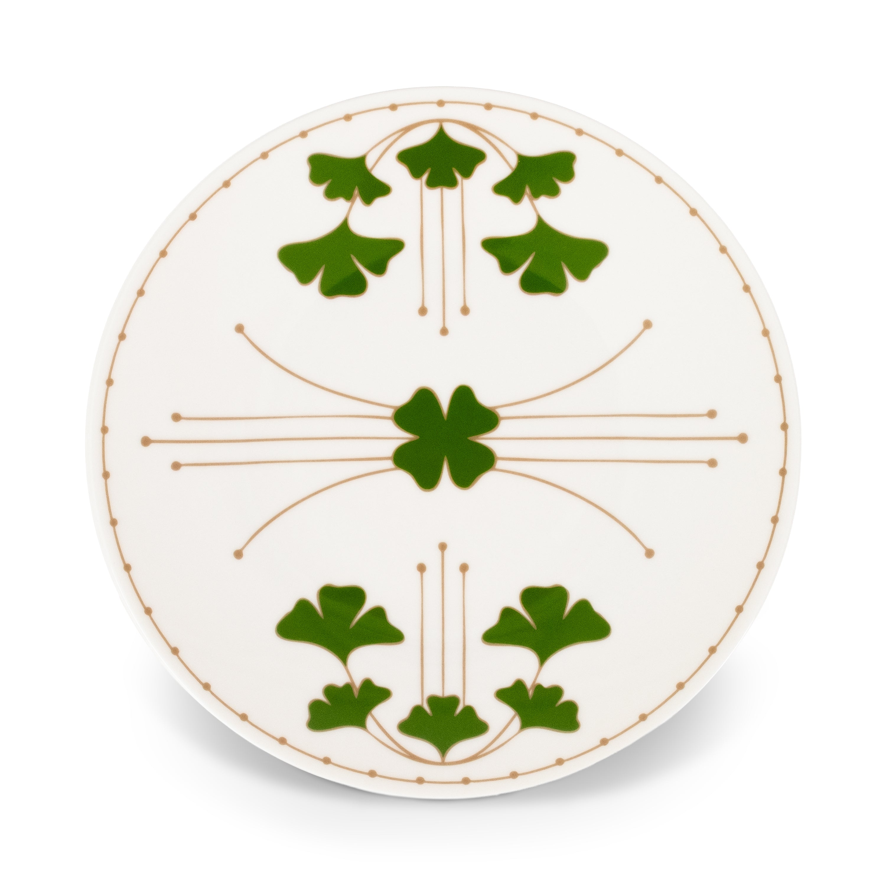 Bonne Chance Porcelain Dessert Plate